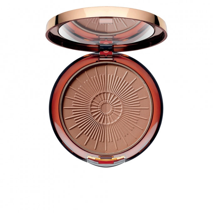BRONZING POWDER COMPACT LONG-LASTING