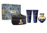 VERSACE POUR FEMME DYLAN BLUE EDP 100 +S/G 100 +B/L 100 +GWP