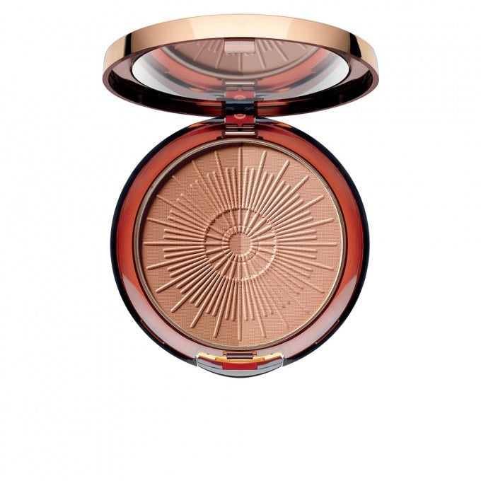 BRONZING POWDER COMPACT LONG-LASTING