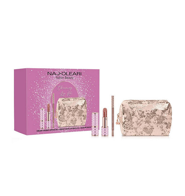 Creamy Delight Lipstick 04 & Lip Pencil 02 Gift Set