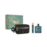 VERSACE EROS EDT 100 + TRAVEL SPRAY 10ML + GWP