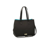 VERSACE BLACK TOTE BAG FOR WOMAN
