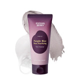 EQQUALBERRY  PURPLE RICE PORE PURIFYING PACK CLEANSER 130G