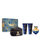 VERSACE POUR FEMME DYLAN BLUE EDP 100 +S/G 100 +B/L 100 +GWP